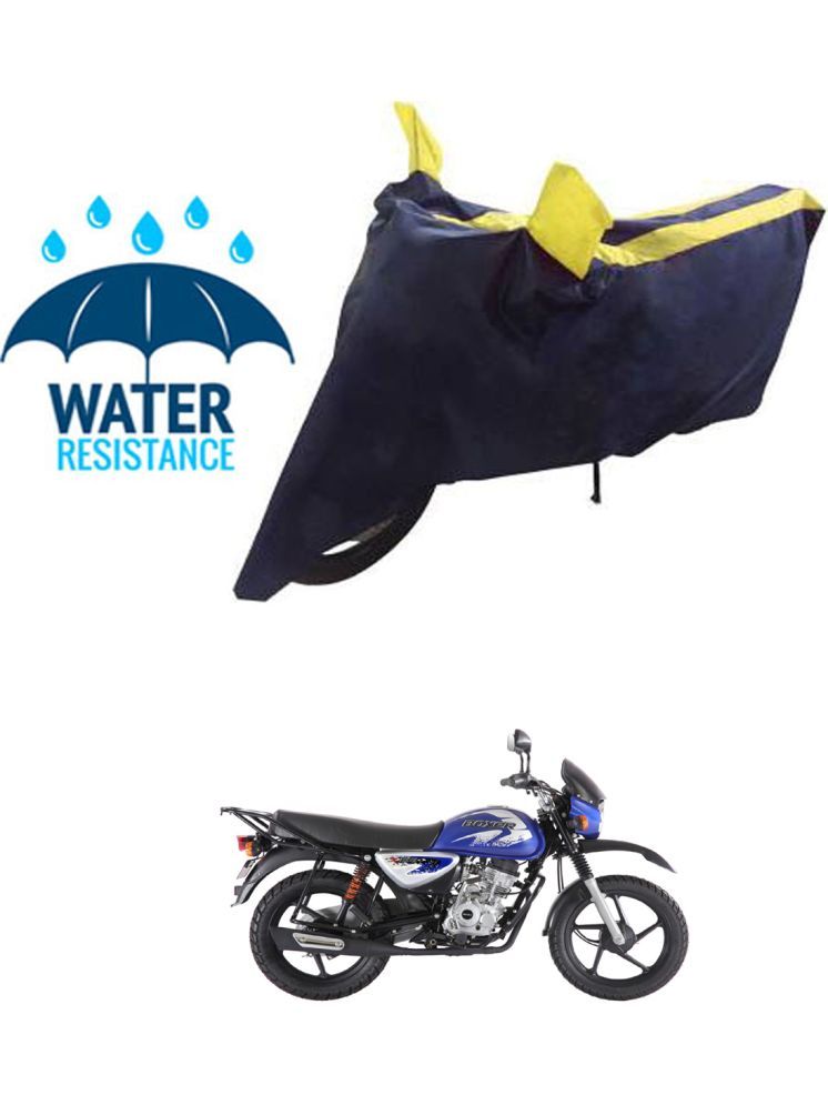     			RONISH Bike Body Cover for Bajaj Boxer BM 150 ( Pack of 1 ) , Yellow