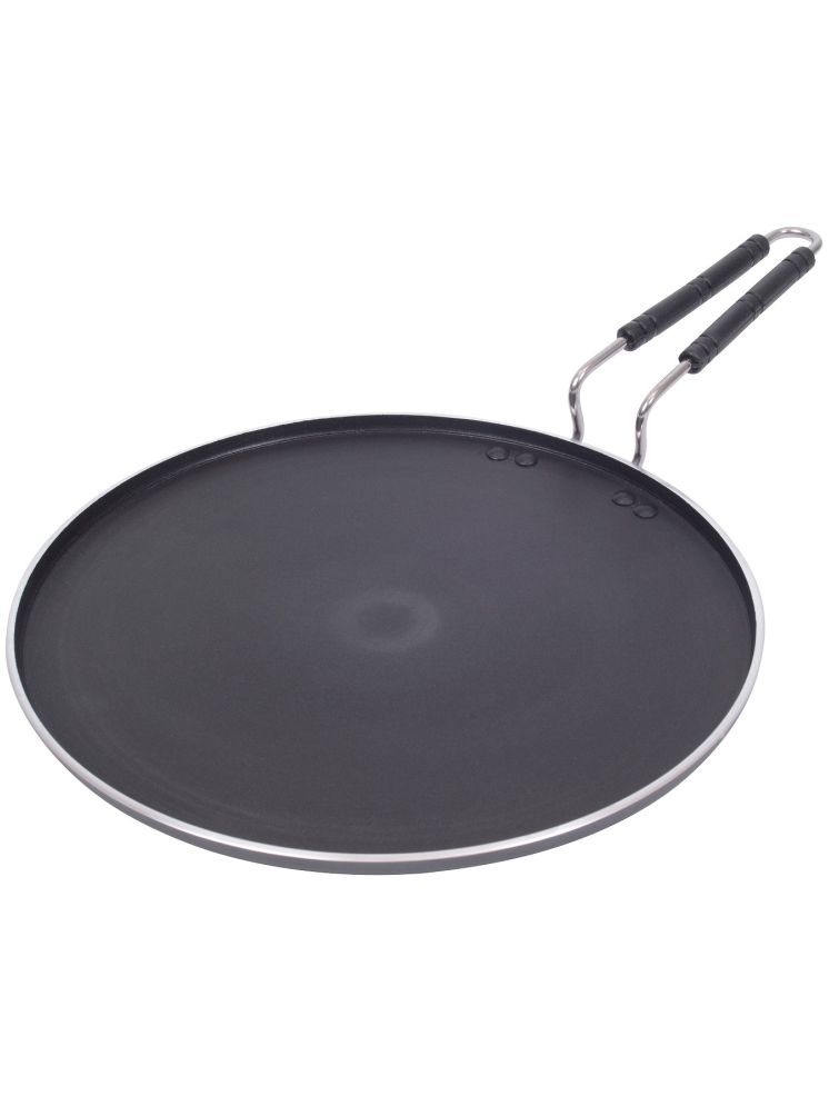     			Redific 4 MM Heavy Dosa Tawa Black PTFE (Non-stick) Non-Stick Cookware Sets ( Set of 1 )