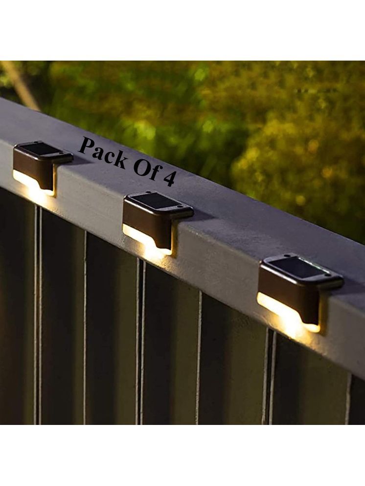     			VM SHOPPING MALL 5W Solar Outdoor Wall Light ( Pack of 4 )