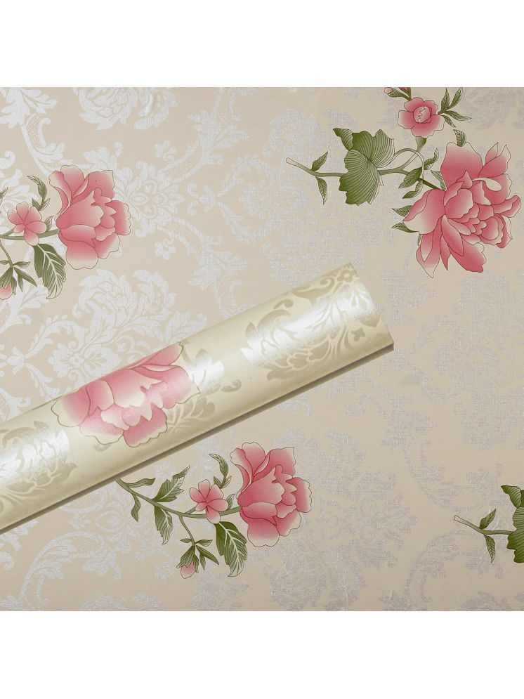     			Wow Interiors Floral Wallpaper ( 45 x 500 ) cm ( Pack of 1 )