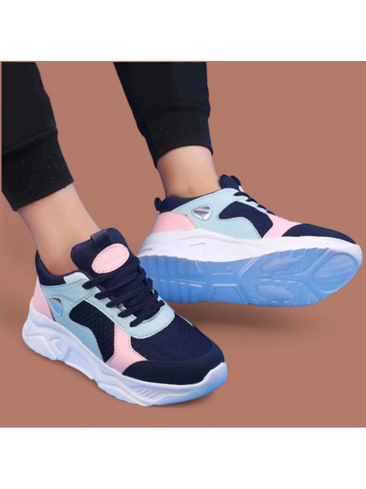     			Deals4you - Blue Women's Running Shoes