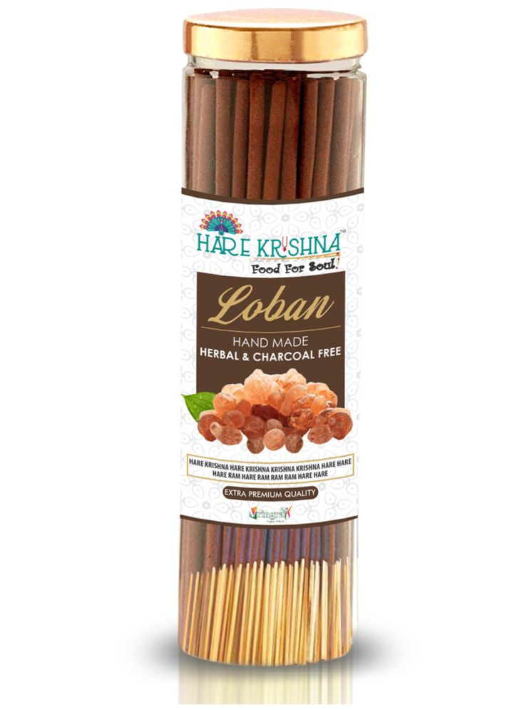     			Hare Krishna Food For Soul Incense Dhoop Sticks Loban 200 gm ( Pack of 1 )