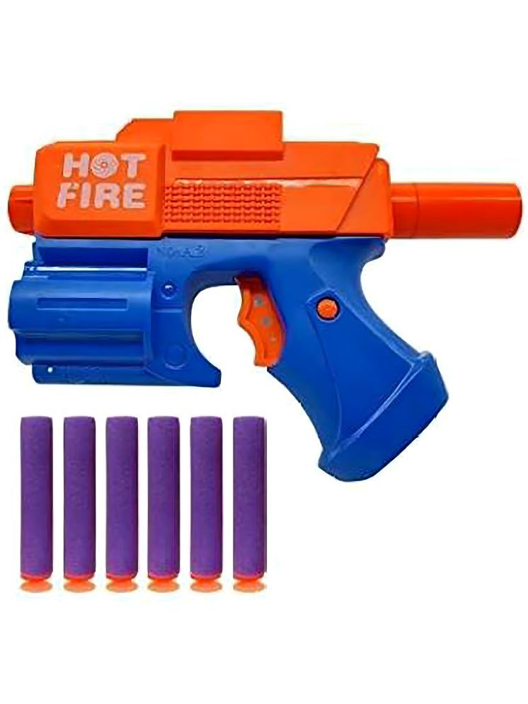     			TOY DEKHO Blaze Storm Manual CHAMP Soft Blaster Gun Toy || Blaster Gun Toys || Safe And Long Range Shooting MultiColor Gun For Kids Boys Girls Age 4+  Plastic Soft Bullets Gun For Toddlers (Soft Bullet Blaster Gun)