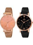 Septem Rose Gold Stainless Steel Analog Womens Watch