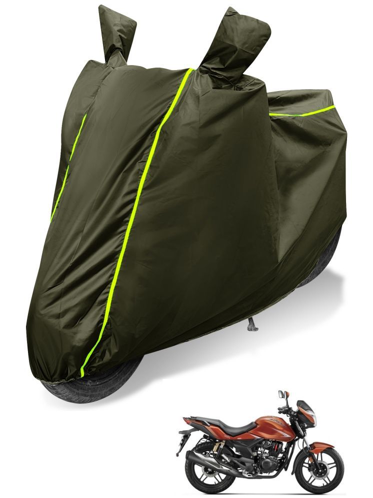     			Auto Hub Bike Body Cover for Hero CBZ ( Pack of 1 ) , Green