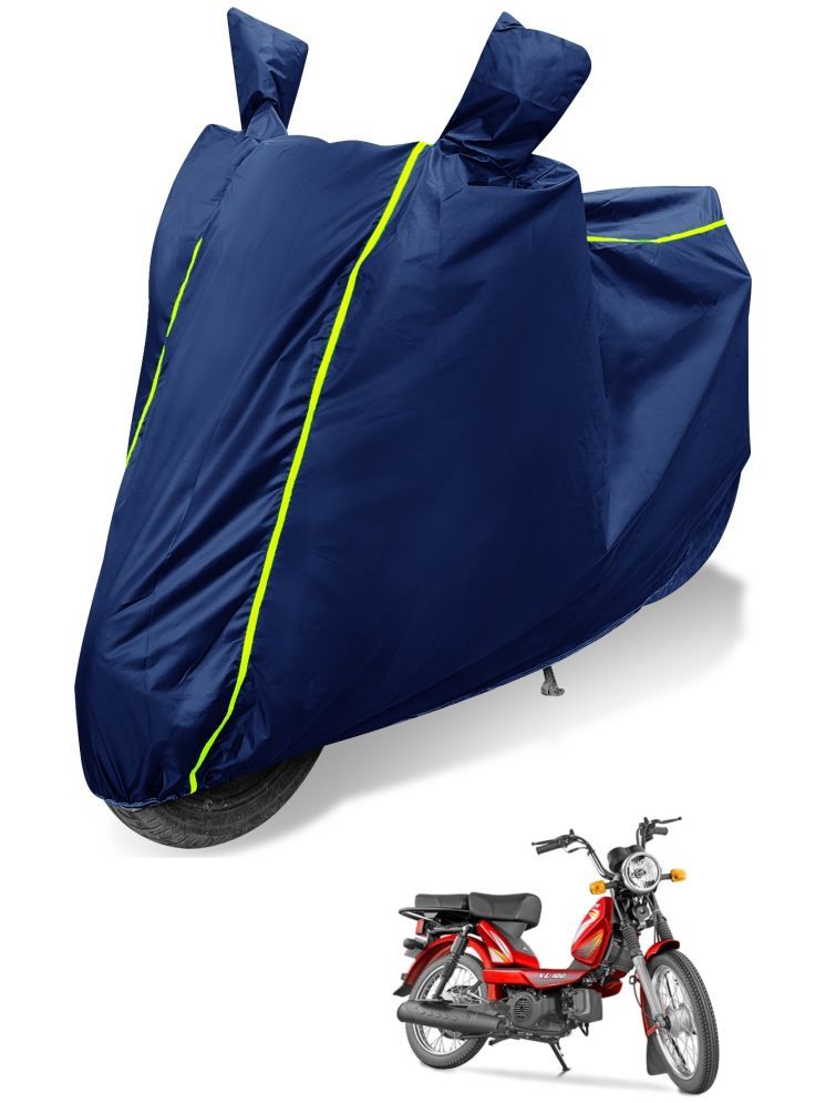     			Auto Hub Bike Body Cover for Yamaha SZ RR ( Pack of 1 ) , Blue