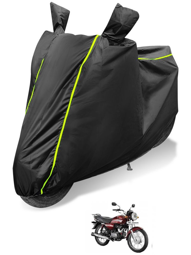     			Auto Hub Bike Body Cover for Hero HF Dawn ( Pack of 1 ) , Black