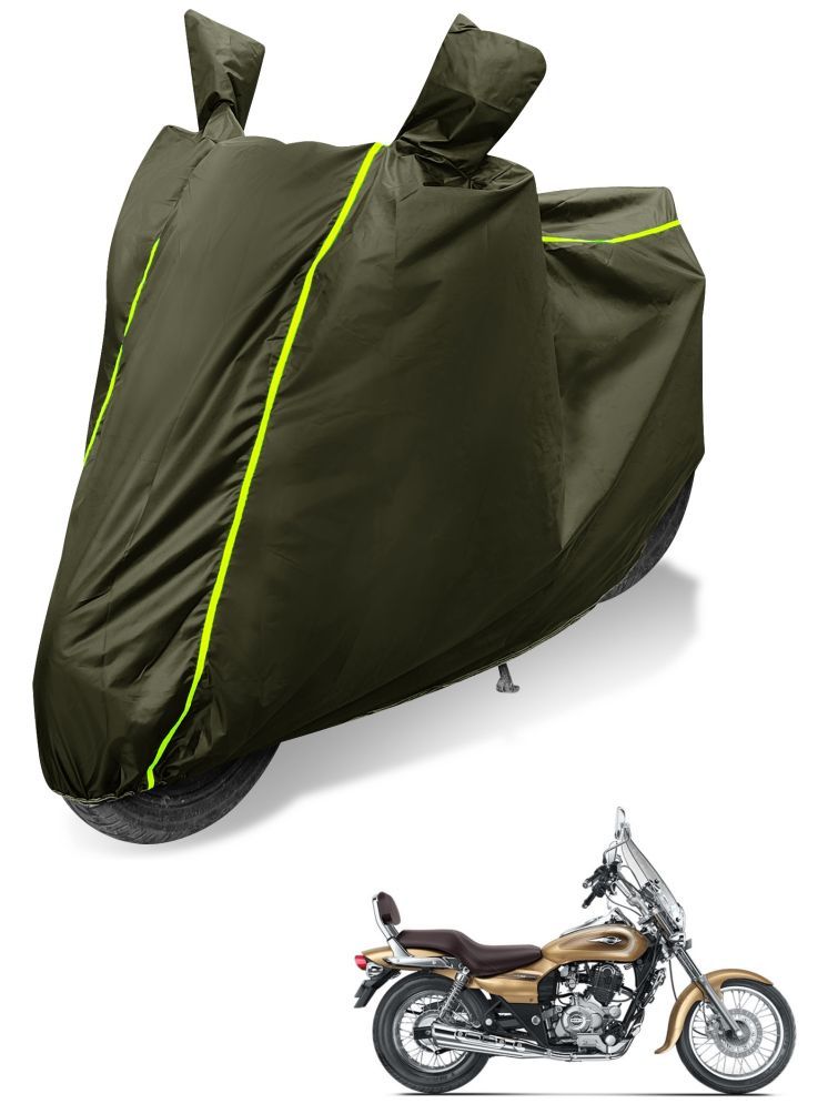     			Auto Hub Bike Body Cover for Bajaj Avenger 220 DTS-i ( Pack of 1 ) , Green