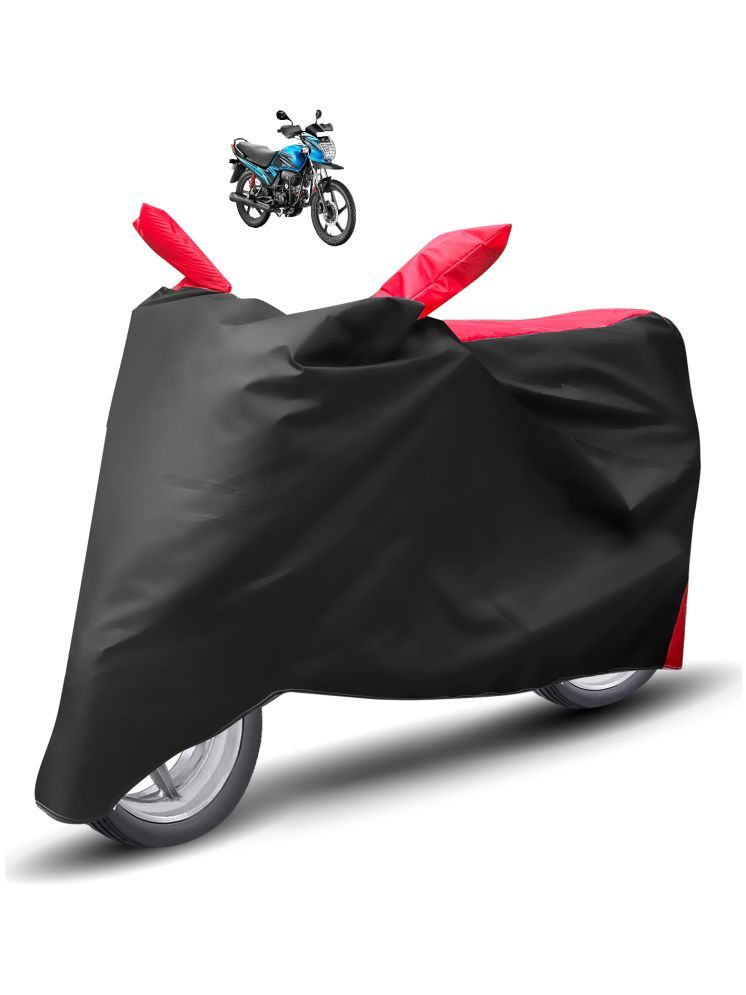     			Auto Hub Bike Body Cover for Hero Passion Pro ( Pack of 1 ) , Red