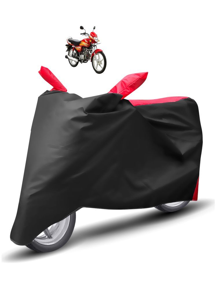     			Auto Hub Bike Body Cover for Hero HF Deluxe ( Pack of 1 ) , Red