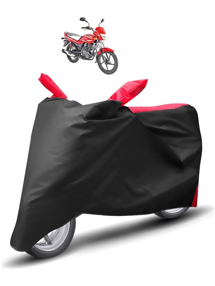     			Auto Hub Bike Body Cover for Bajaj Platina 100 ( Pack of 1 ) , Red