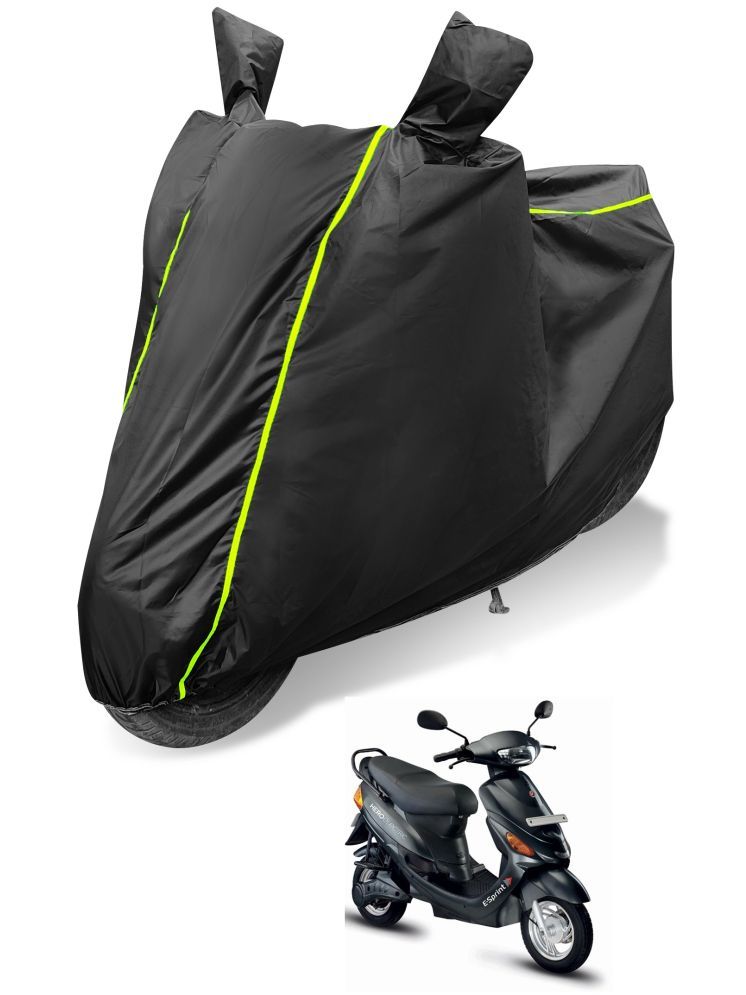     			Auto Hub Bike Body Cover for Hero E Sprint ( Pack of 1 ) , Black