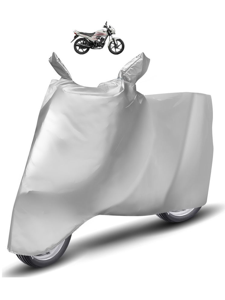     			Auto Hub Bike Body Cover for Honda Dream Neo ( Pack of 1 ) , Silver