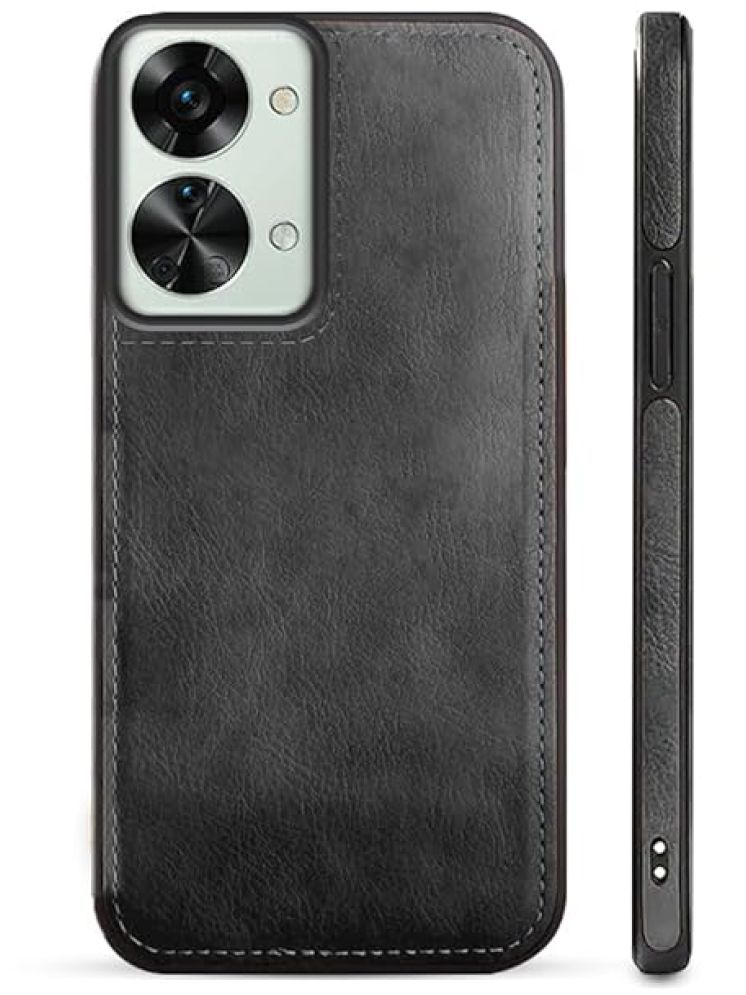     			Doyen Creations Plain Cases Compatible For Artificial Leather Oneplus nord 2T 5g ( Pack of 1 )