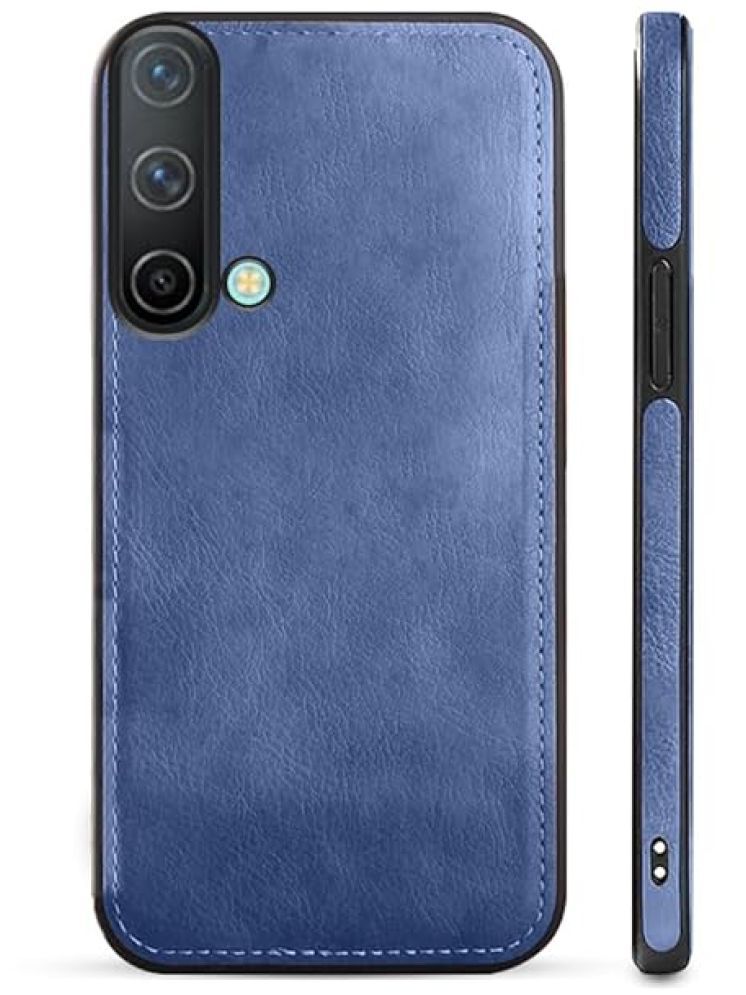     			Megha Star*** Plain Cases Compatible For Artificial Leather Oneplus nord ce 5g ( Pack of 1 )