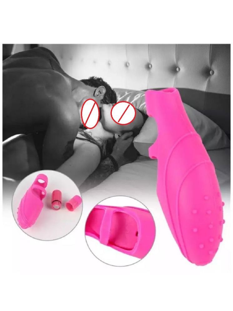     			Waterproof Woman Dancer Finger Vibrator G Sp*ot Labia Clitoris Stimulator Dance Finger Shoe Cap