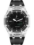 Harbor Black Silicon Analog-Digital Men's Watch