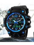 Harbor Black Silicon Analog-Digital Men's Watch