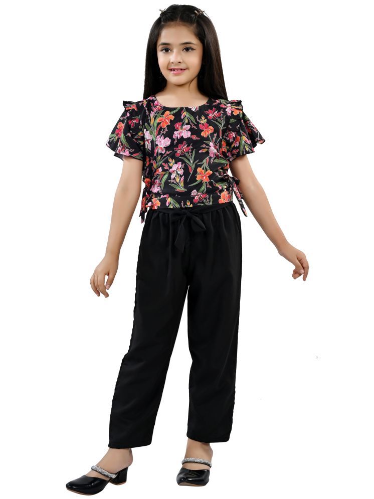     			Arshia Fashions Multi Crepe Girls Top With Pants ( Pack of 1 )