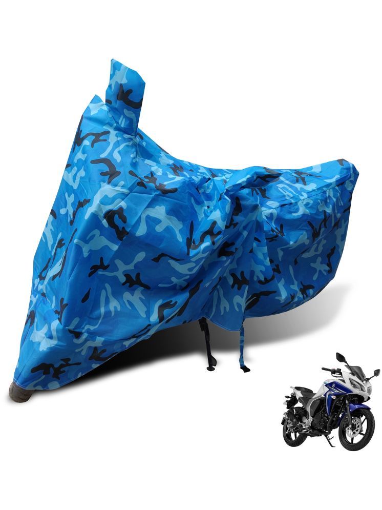     			Auto Hub Bike Body Cover for Yamaha Fazer FI ( Pack of 1 ) , Blue