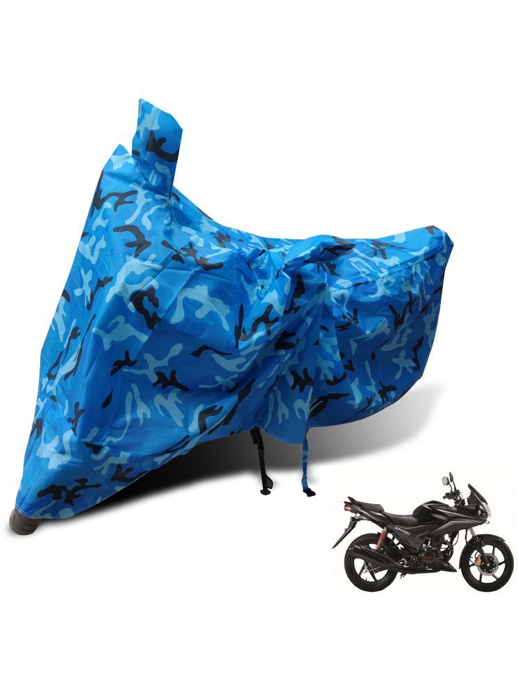     			Auto Hub Bike Body Cover for Honda CBF Stunner ( Pack of 1 ) , Blue