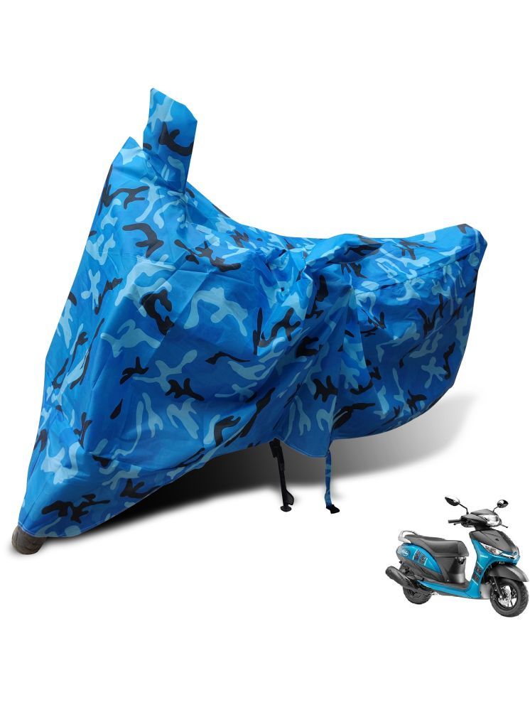     			Auto Hub Bike Body Cover for Yamaha Alpha ( Pack of 1 ) , Blue