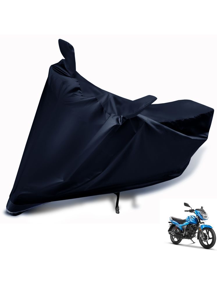     			Auto Hub Bike Body Cover for TVS Victor GLX ( Pack of 1 ) , Black