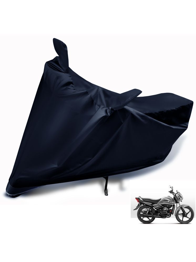     			Auto Hub Bike Body Cover for Hero Splendor NXG ( Pack of 1 ) , Black