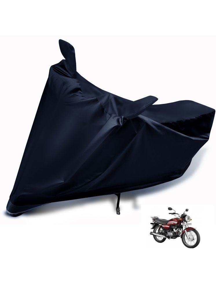     			Auto Hub Bike Body Cover for Hero HF Dawn ( Pack of 1 ) , Black