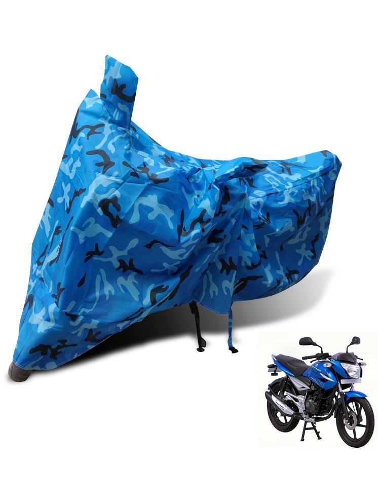     			Auto Hub Bike Body Cover for Bajaj XCD 125 ( Pack of 1 ) , Blue