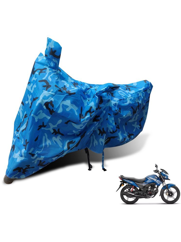     			Auto Hub Bike Body Cover for Honda CB 125 Shine SP ( Pack of 1 ) , Blue