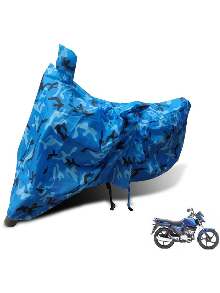     			Auto Hub Bike Body Cover for Mahindra Stallio ( Pack of 1 ) , Blue