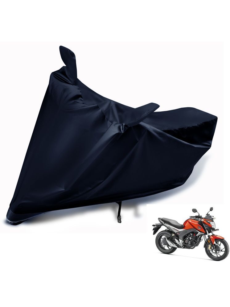     			Auto Hub Bike Body Cover for Honda CB Hornet 160R ( Pack of 1 ) , Black