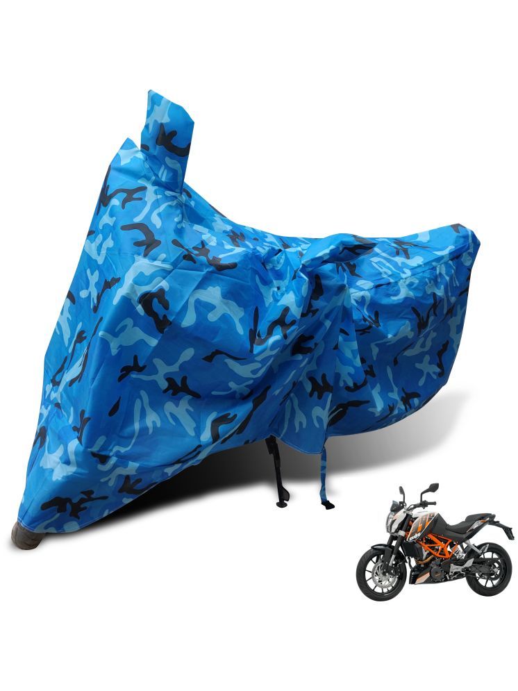     			Auto Hub Bike Body Cover for KTM Duke 390 ( Pack of 1 ) , Blue