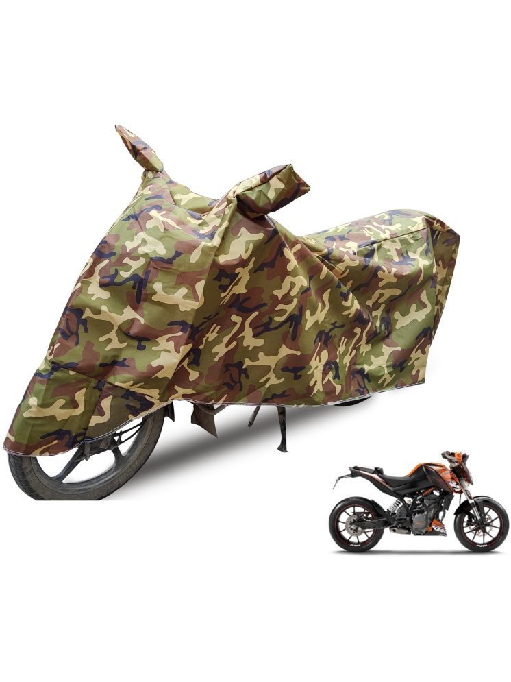     			Auto Hub Bike Body Cover for KTM Duke 200 ( Pack of 1 ) , Camouflage