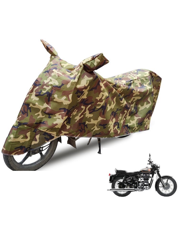     			Auto Hub Bike Body Cover for Royal Enfield Bullet 350 ( Pack of 1 ) , Camouflage