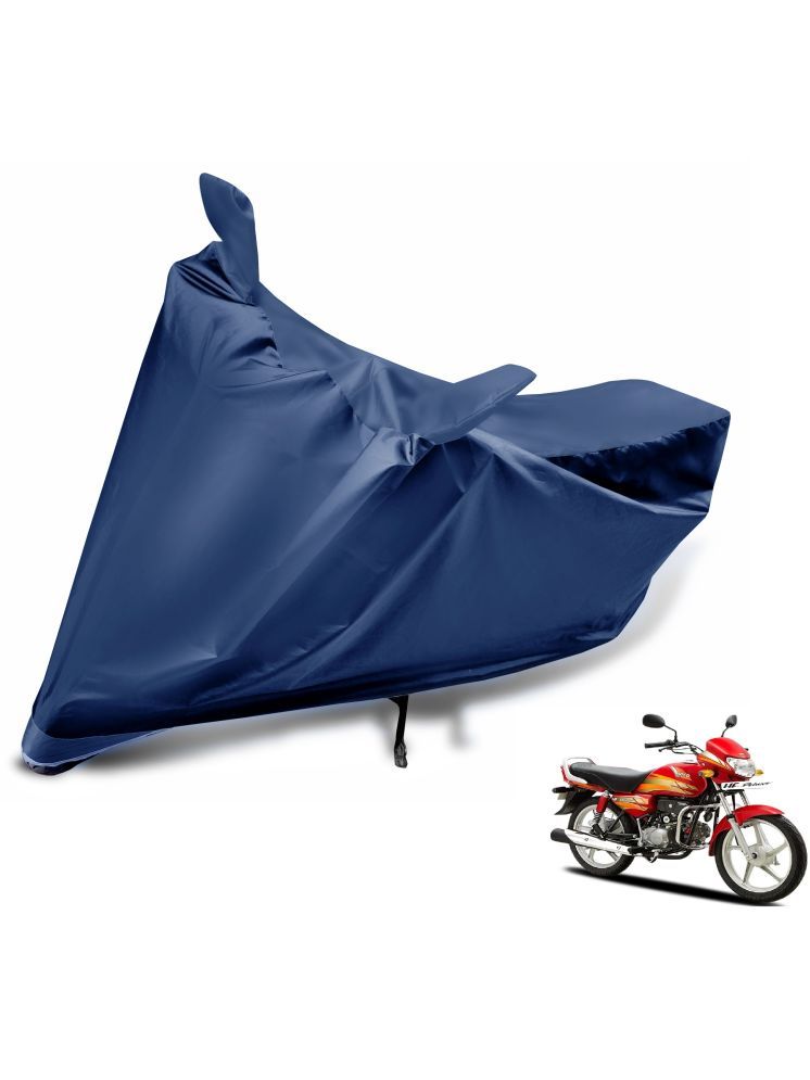     			Auto Hub Bike Body Cover for Hero HF Deluxe ( Pack of 1 ) , Navy Blue