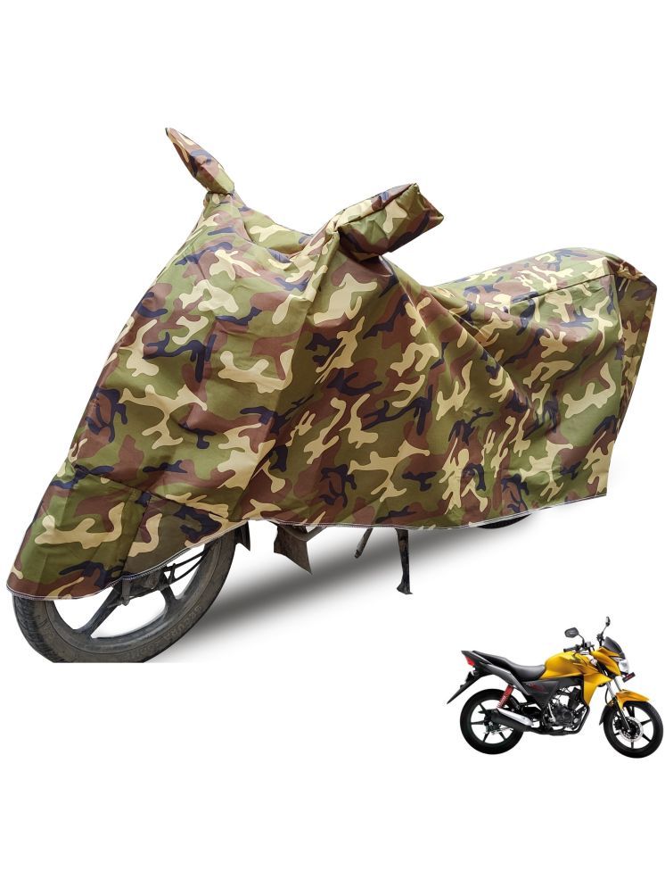     			Auto Hub Bike Body Cover for Honda CB Twister ( Pack of 1 ) , Camouflage