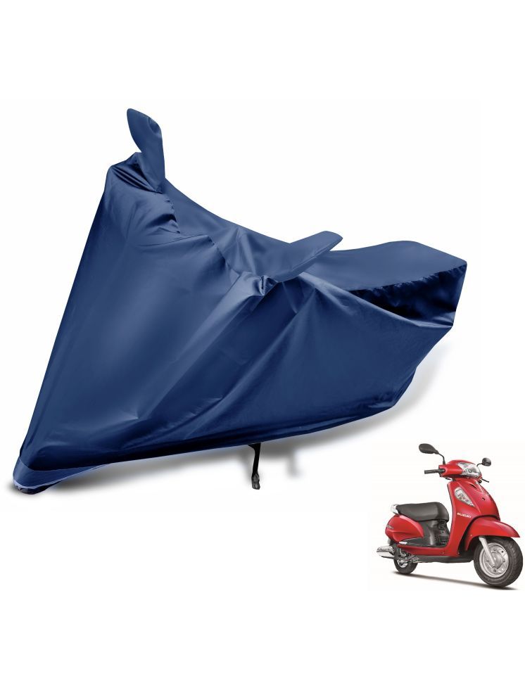     			Auto Hub Bike Body Cover for Suzuki Access SE ( Pack of 1 ) , Navy Blue