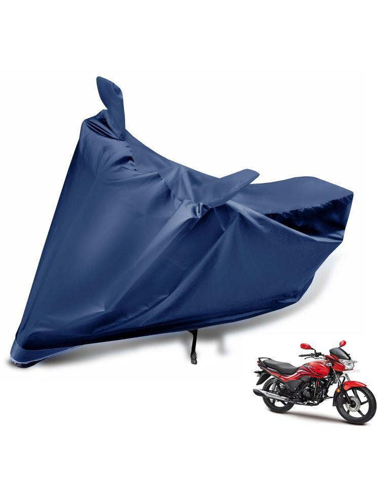     			Auto Hub Bike Body Cover for Hero Passion X Pro ( Pack of 1 ) , Navy Blue