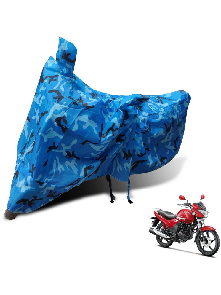     			Auto Hub Bike Body Cover for Hero Achiever ( Pack of 1 ) , Blue