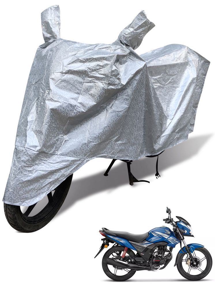     			Auto Hub Bike Body Cover for Honda CB 125 Shine SP ( Pack of 1 ) , Silver