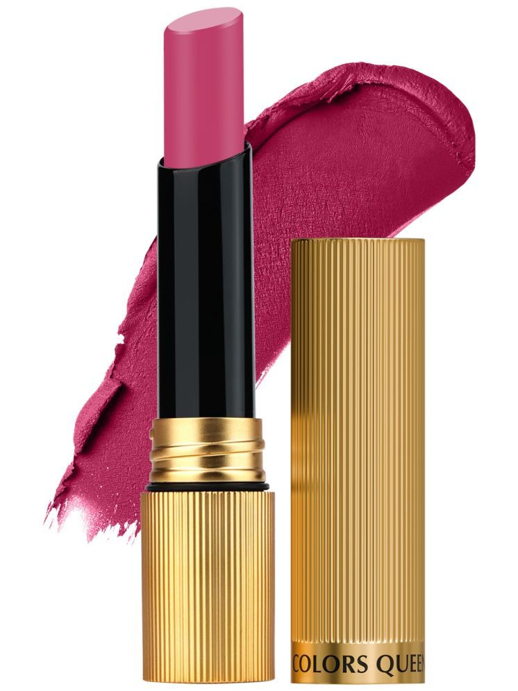     			Colors Queen Hold Up Full Day Non-Transfer Matte Lipstick 4g, Plum Pretty (Shade - 109)