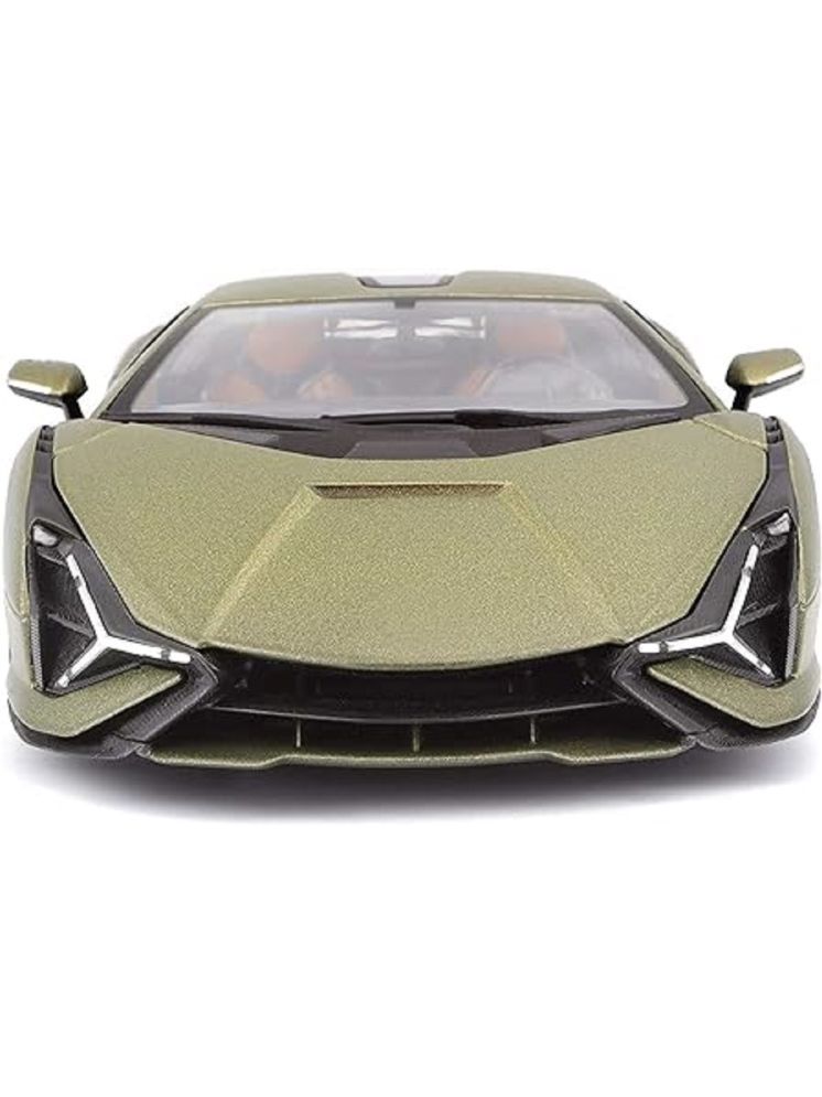     			FEDIFU Alloy Metal Pull Back Die Cast Car 1:32 Lamborgini Miletry Diecast Metal Pullback Toy Car With Openable Doors & Light, Music Boys Gifts Toys For Kids,Green