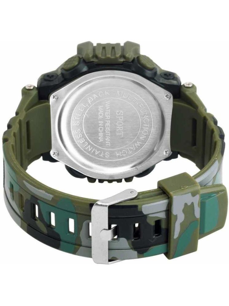     			Harbor Multicolor Resin Digital Men's Watch