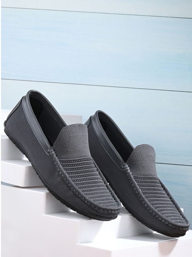     			Prolific Grey Men's Slip-on Shoes