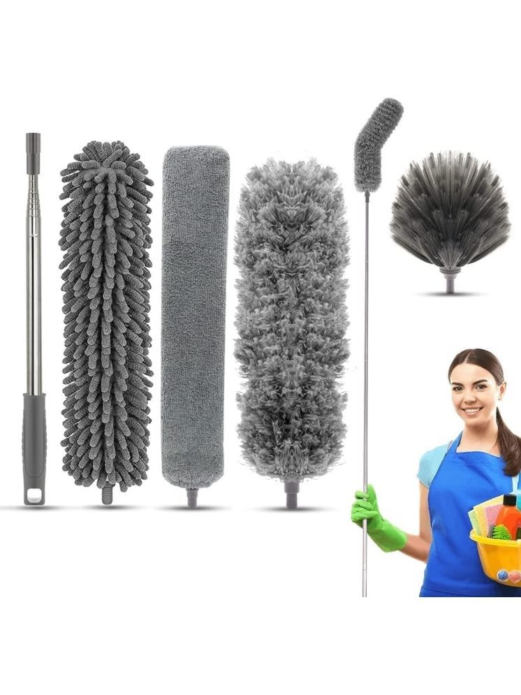     			RAMDEV ENTERPRISE Stainless Steel All Microfiber Duster ( Pack of 1 )