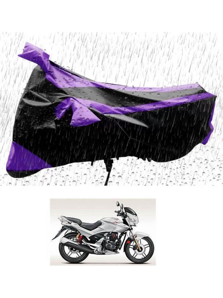     			RONISH Bike Body Cover for Hero CBZ ( Pack of 1 ) , Purple