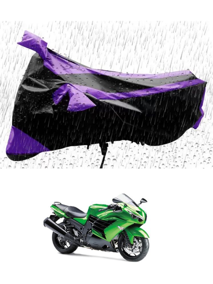     			RONISH Bike Body Cover for Kawasaki Ninja ZX-14R ( Pack of 1 ) , Purple