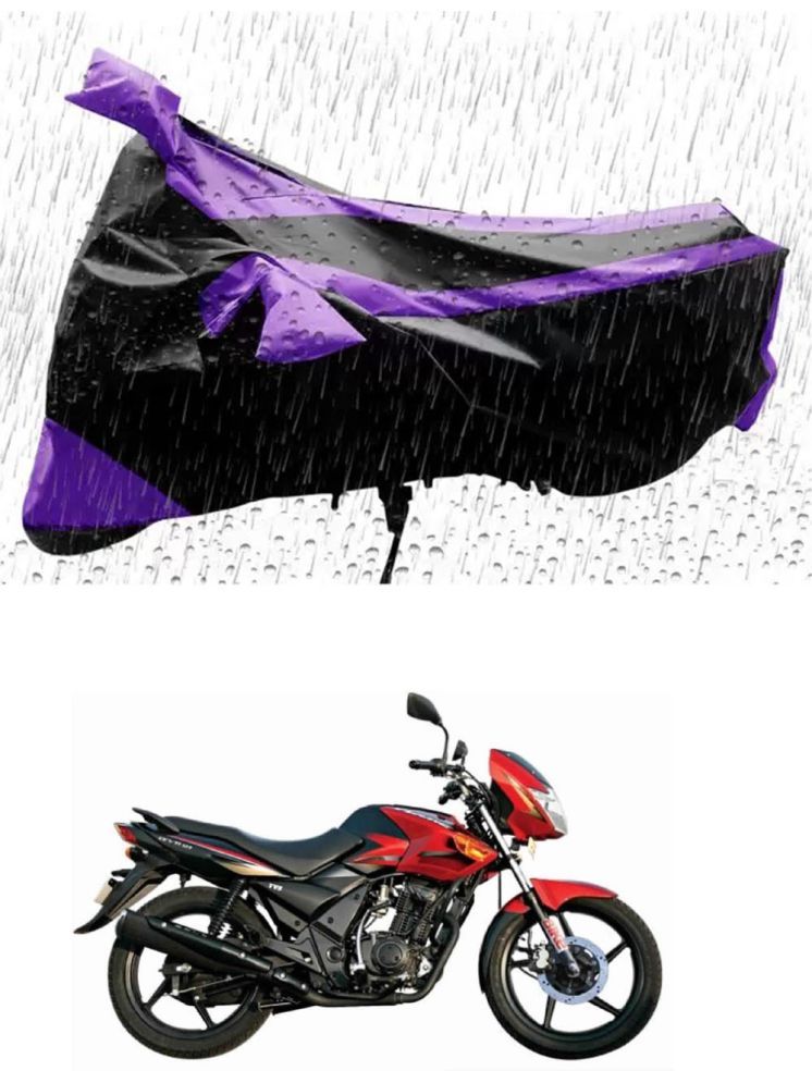     			RONISH Bike Body Cover for TVS Flame 125 ( Pack of 1 ) , Purple